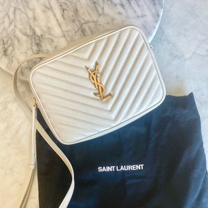 SALE❗️New YSL Lou Camera Bag in Quilted Leather